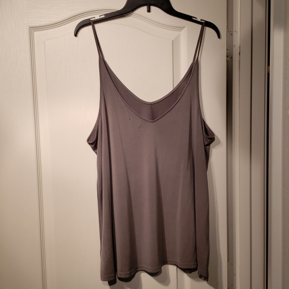 Olive GREEN Maurice Loose Fitting Tank Top - Picture 3 of 4